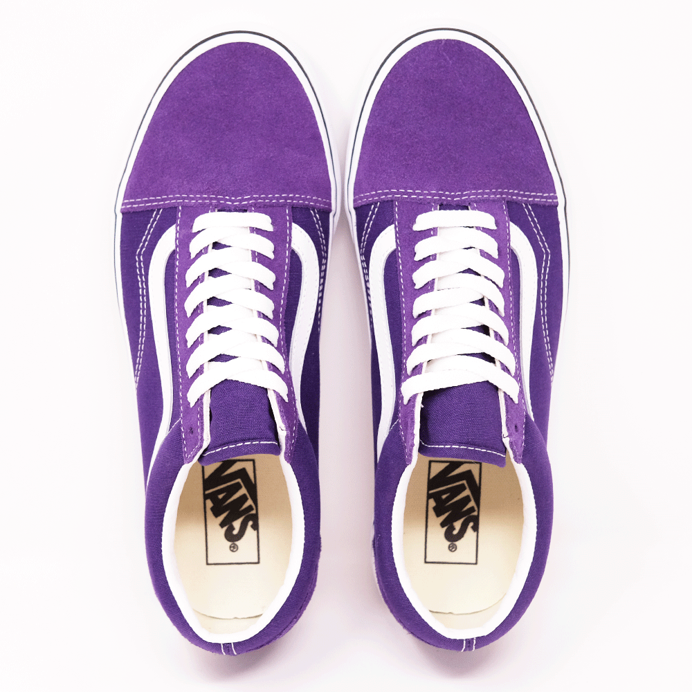 vans old skool homme violet