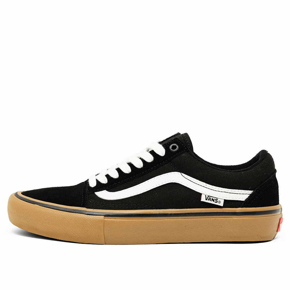  Vans Men's Old Skool Pro Skate Shoe Black/White 9 D(M) US