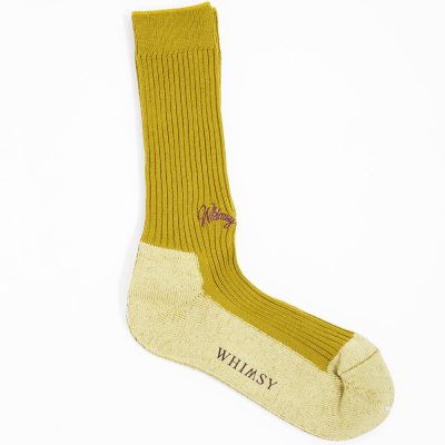 WHIMSY SOCKS [EMJAY SOCKS] (OLIVE)