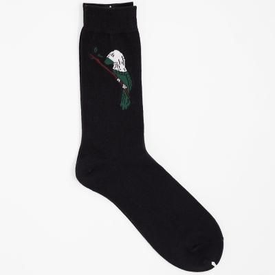 WHIMSY SOCKS [SOCK BIRD SOCKS] (BLACK)