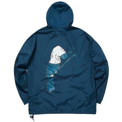 WHIMSY SOCKS [SOCK BIRD NYLON PACKABLE ANORAK] (NAVY)