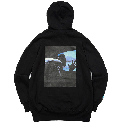 WHIMSY SOCKS [VILLAIN MOOD PULLOVER] (BLACK)