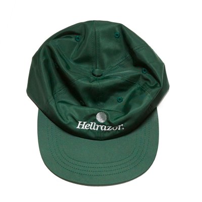 HELLRAZOR [TRADEMARK LOGO NYLON 6PANEL CAP] (GREEN)