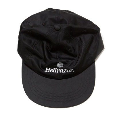 HELLRAZOR [TRADEMARK LOGO NYLON 6PANEL CAP] (BLACK)