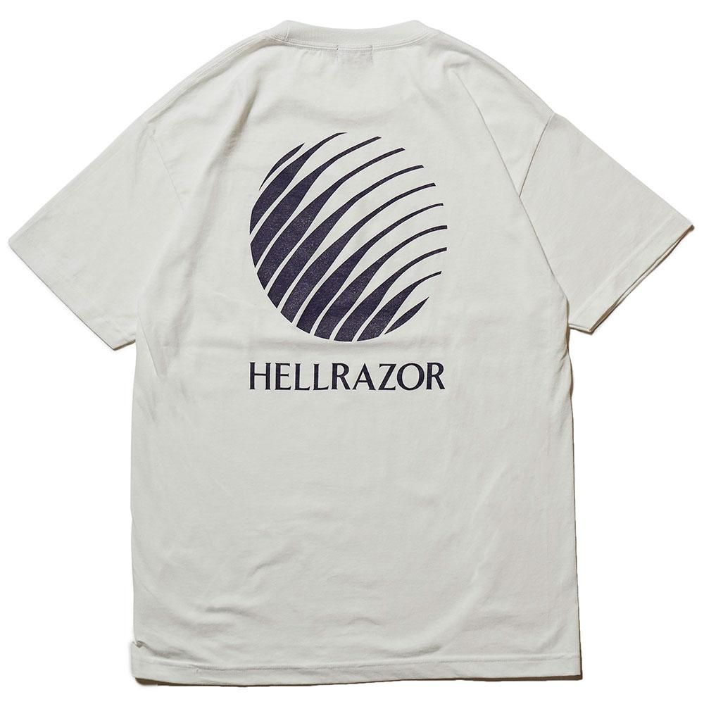 HELLRAZOR × DOGEAR L/S SHIRT / WHITE HELLRAZOR ヘルレイザー [LOGO SHIRT] (WHITE)｜スニーカー