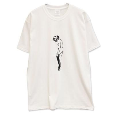 WHIMSY [MASKED CATHIE TEE] (WHITE)