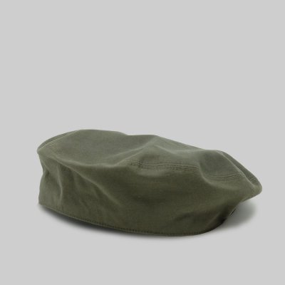FOUND FEATHER [MILITARY BERET] (OLIVE)