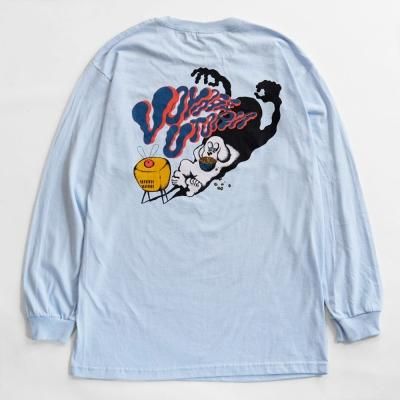 VOYAGE [DOG L/S TEE] (POWDER BLUE)