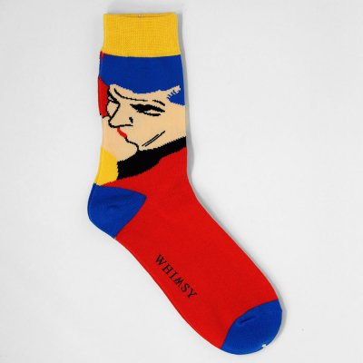WHIMSY [AFTERNOON DELIGHT SOCKS] (RED)