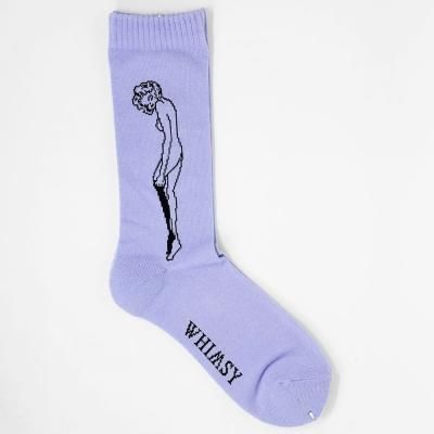 WHIMSY [CATHIE SOCKS] (PURPLE)