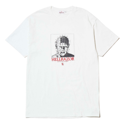 HELLRAZOR [HELLRAZOR x MOONEY NY TEE] (WHITE)