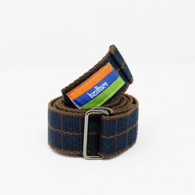 BEDLAM [BROWNY BELT] (BROWN/NAVY)