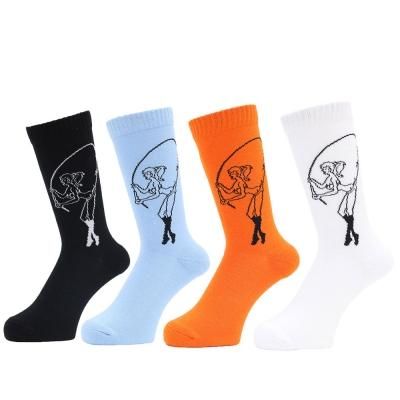 WHIMSY [ FISHING GIRL SOCKS ] (4 COLORS)