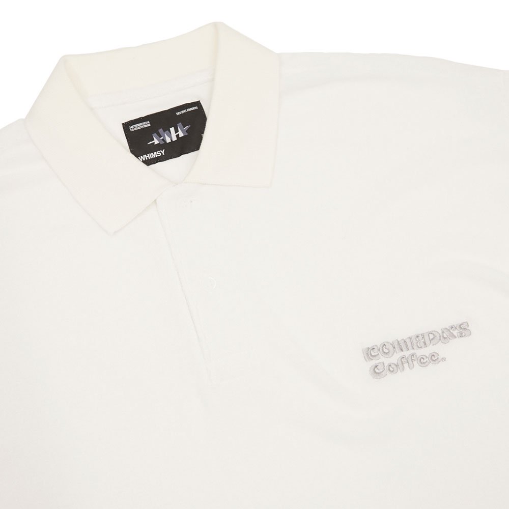 WHIMSY [KOMEDA STAFF PILE POLO] (WHITE)