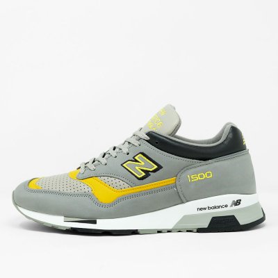 NEW BALANCE [M1500GGY MADE IN ENGLAND] (GREY/YELLOW)