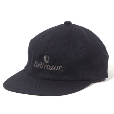 HELLRAZOR [TRADEMARK LOGO 6PANEL CAP] (BLACK)