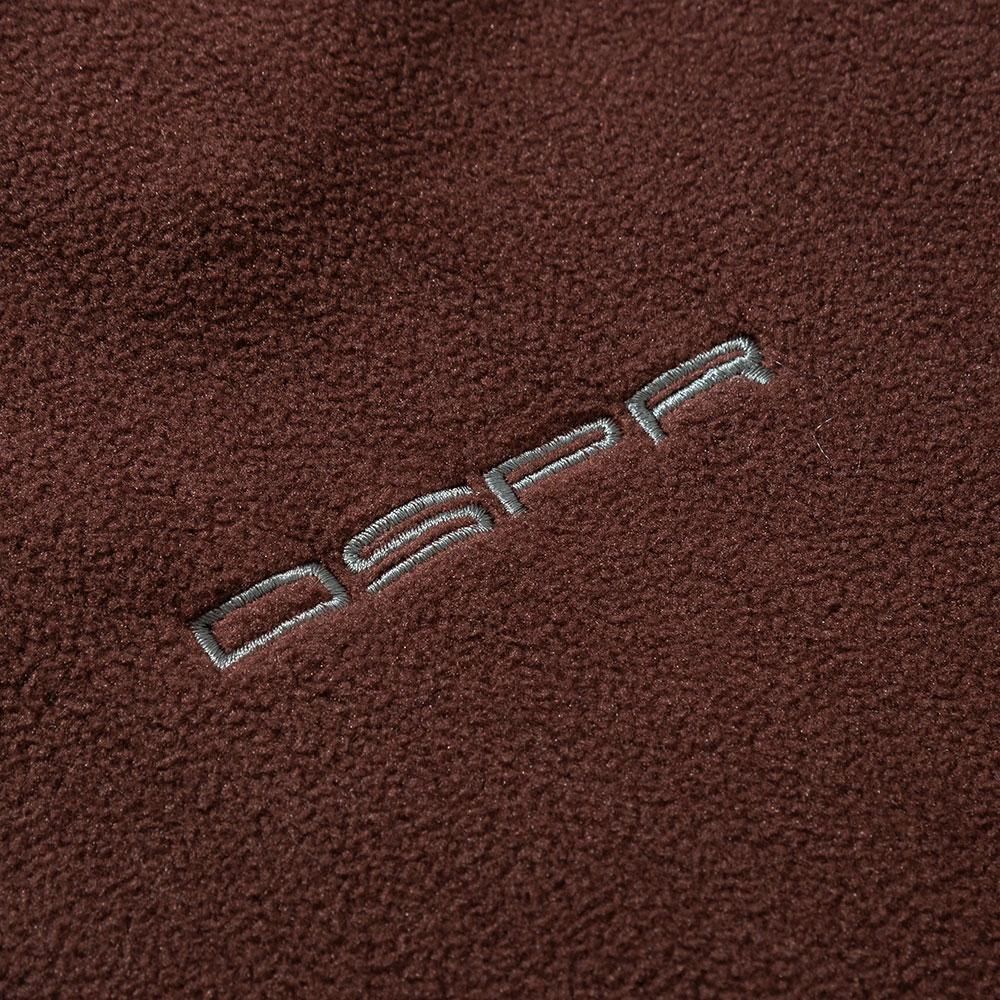 DIASPORA SKATEBOARDS [FLEECE PULLOVER JACKET] (BROWN)