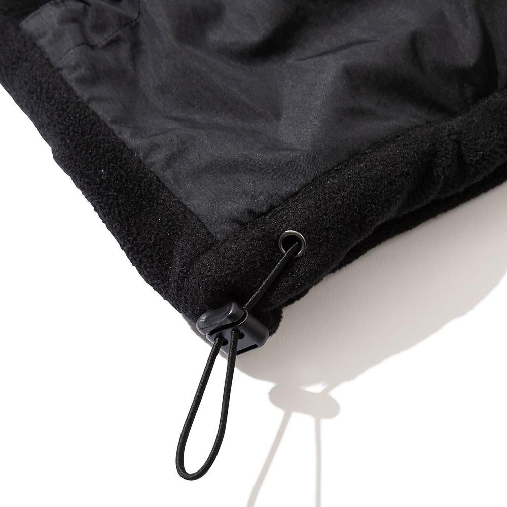 DIASPORA SKATEBOARDS [FLEECE PULLOVER JACKET] (BLACK)
