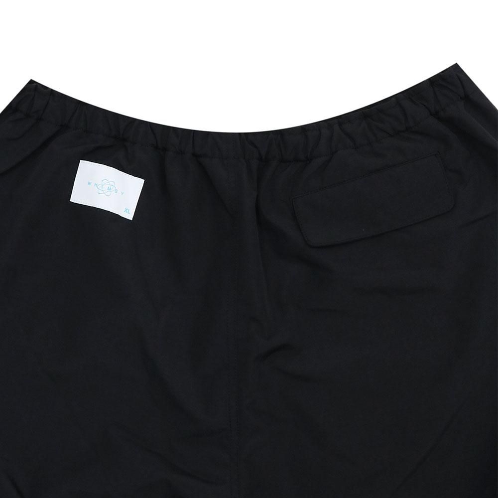 WHIMSY [HEAVY RIPSTOP NYLON TRUCK PANT] (BLACK）