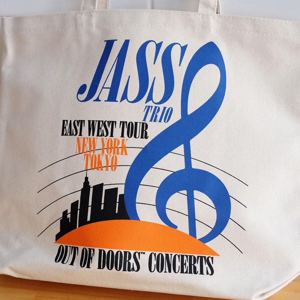 EN PLEIN AIR [EAST WEST TOUR JUMBO TOTE BAG] (NATURAL)