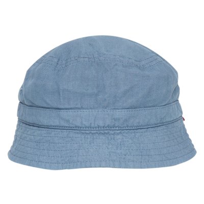 WHIMSY [HEMP DYED HAT] (CONCRETE BLUE)