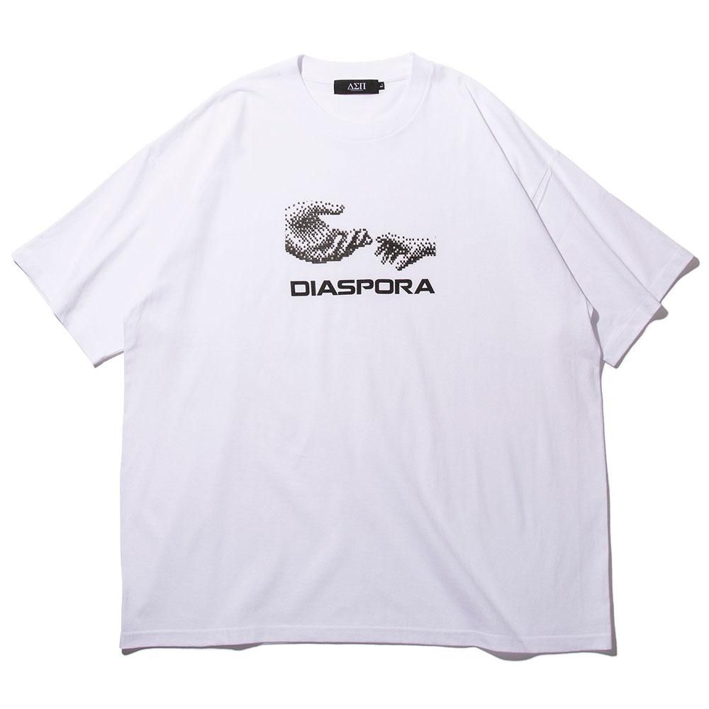 DIASPORA SKATEBOARDS [CELLPHONE TEE] (WHITE)