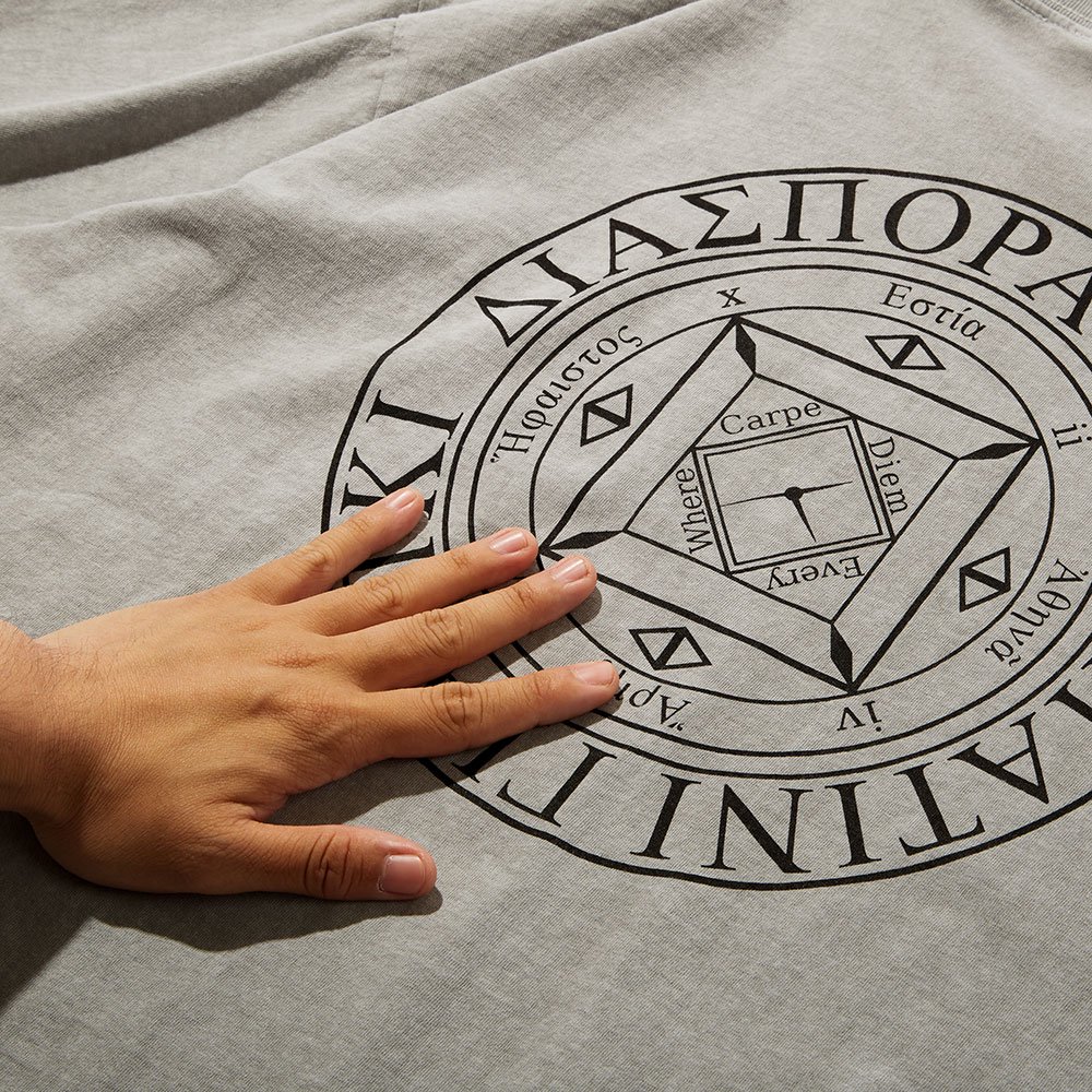 Diaspora skateboards Dyed Magic Circle T - Tシャツ/カットソー(半袖