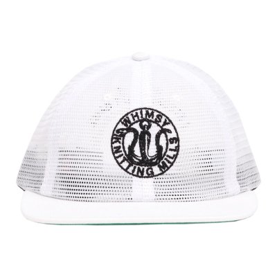 WHIMSY [MARINE LOGO MESH CAP] (WHITE)