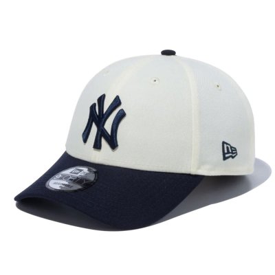 NEW ERA [9FORTY MLB 2-TONE NEW YORK YANKEES] (WHITE / NAVY)