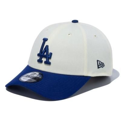 NEW ERA [9FORTY MLB 2-TONE LOS ANGELES DOGERS ] (WHITE / BLUE)