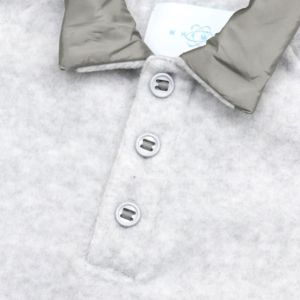 WHIMSY SOCKS RAGLAN POLO (KAHKI / MOSS） WHIMSY SOCKS RAGLAN POLO (KAHKI / MOSS）