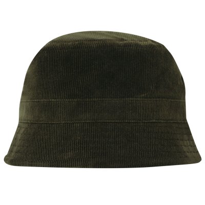 WHIMSY [WOOL CORDUROY HAT] (OLIVE)