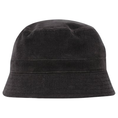WHIMSY [WOOL CORDUROY HAT] (CHARCOAL)