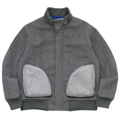 WHIMSY [DOUBLE POUCH TANKERS JACKET] (GREY)