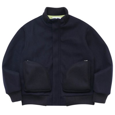 WHIMSY [DOUBLE POUCH TANKERS JACKET] (NAVY)