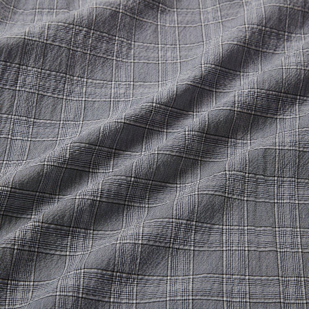 DIASPORA SKATEBOARDS [BRO SHIRT] (GREY GLEN CHECK)