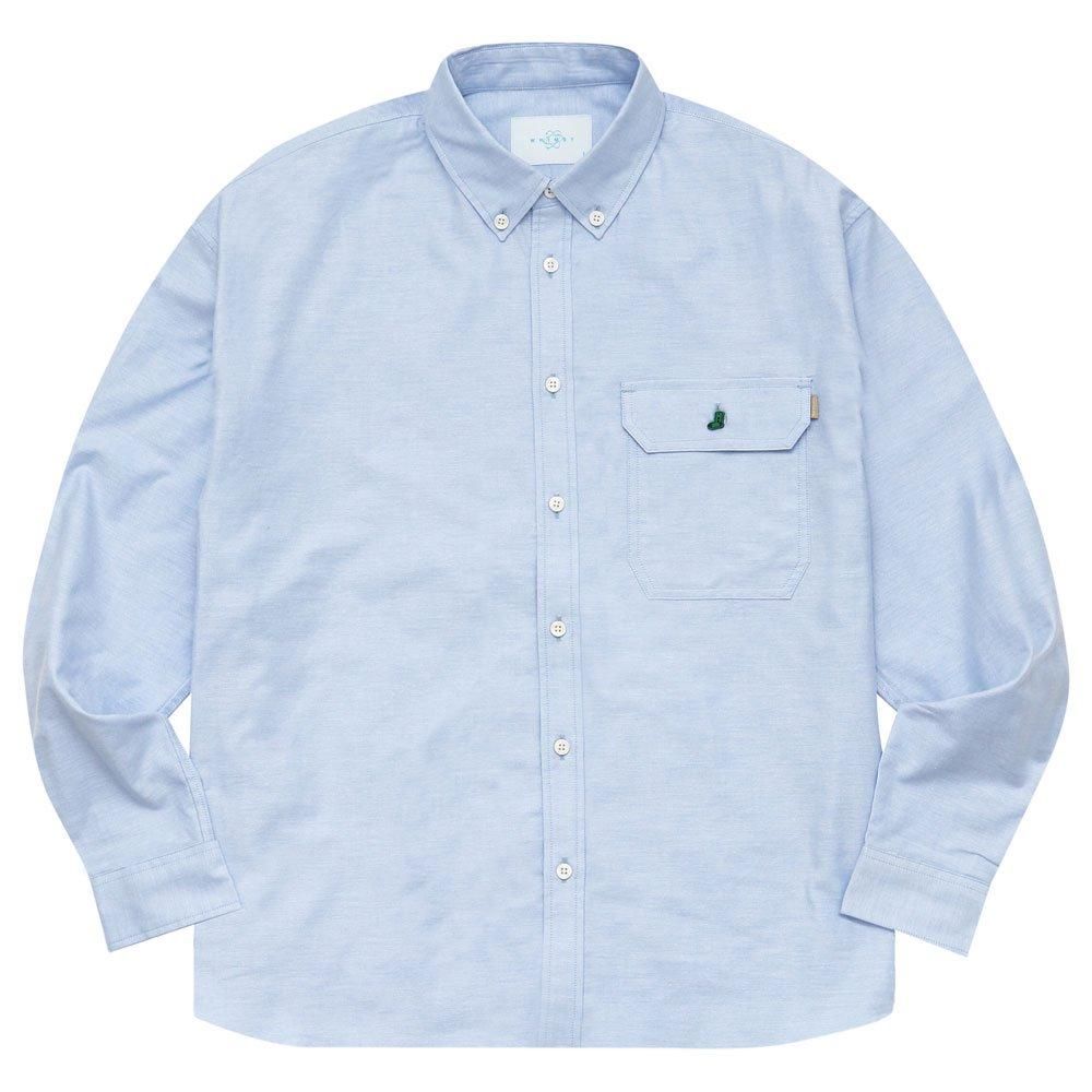 トップス WHIMSY /TrademarkOxford Shirt Light Blue WHIMSY [TRADEMARK OXFORD SHIRT] (LIGHT BLUE)