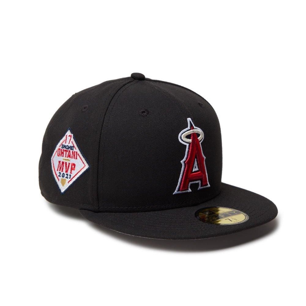 NEW ERA 59FIFTY Shohei Ohtani MVP CAP 黒 NEW ERA [59FIFTY MVP LOS ANGELES ANGELS OTANI SHOHEI] (BLACK)