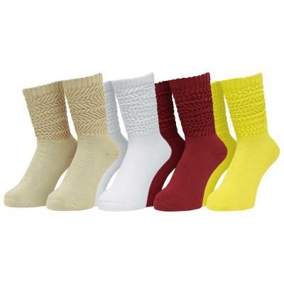 WHIMSY [LOOSE GUAGE RIB SOCKS] (4 COLORS)