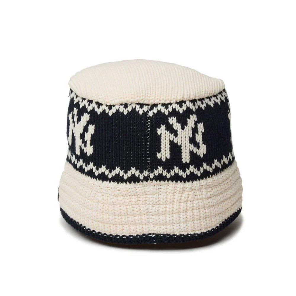 豪奢な NEW ERA [KNIT BUCKET NEW YORK YANKEES Powered by GORO 帽子