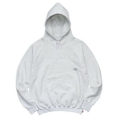 WHIMSY [STITCHED HOODIE] (WHITE HEATHER)