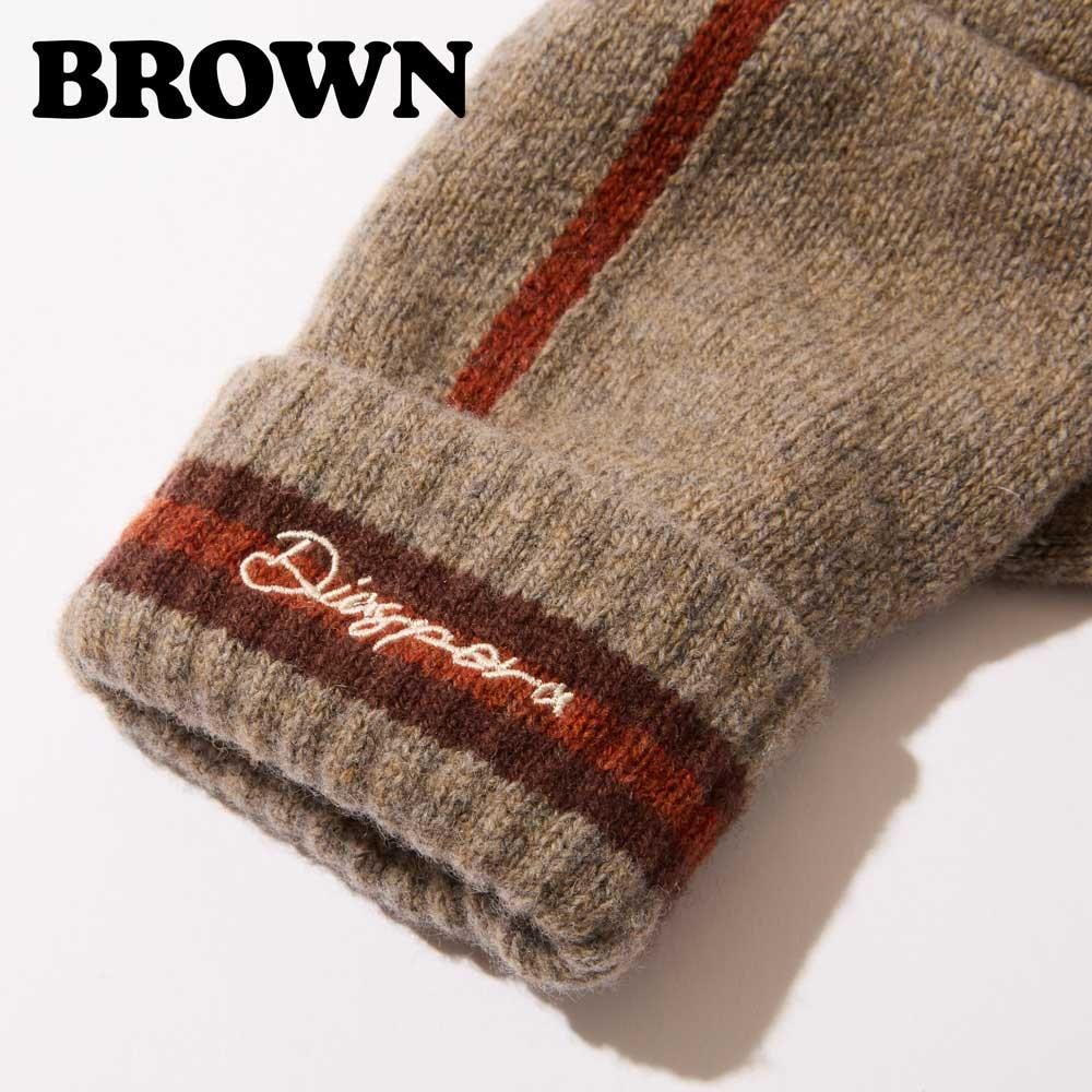 新品タグ付き Diaspora Skateboards 手袋 DIASPORA SKATEBOARDS [STRIPED MITTEN] (2 COLORS)