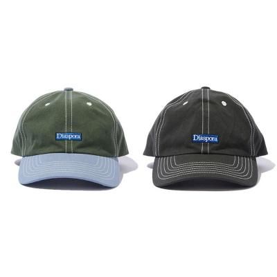 DIASPORA SKATEBOARDS [Contrast Low Ball Cap] (2 COLORS)