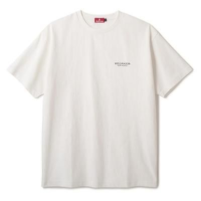 HELLRAZOR [BLOCK LOGO SHIRT] (WHITE)