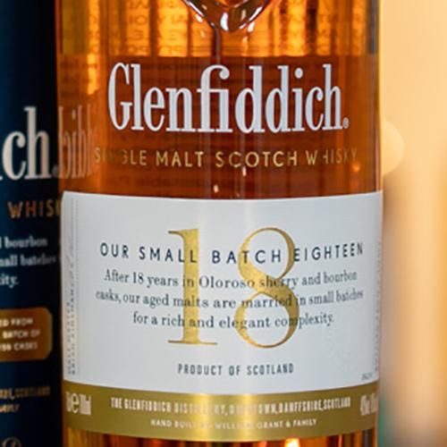 グレンフィディック18年スモールバッチリザーブ 量り売り価格で 味と評価の口コミと飲み方の感想