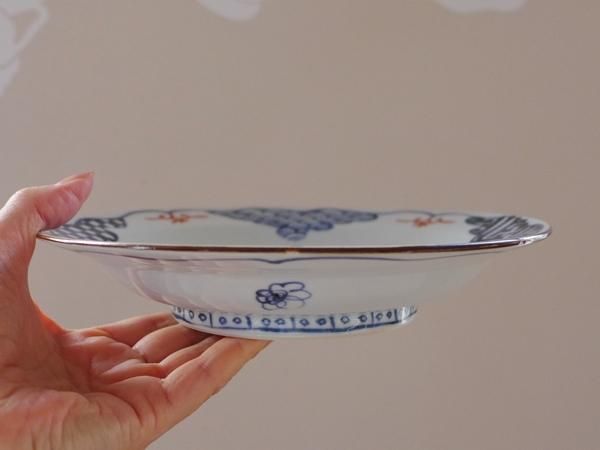 稲葉カヨ七寸桃型皿