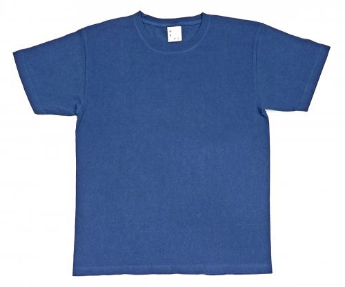 waai/藍染Tシャツ 半袖 無地 藍