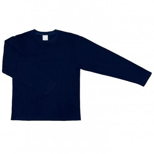 藍染ロングTシャツ | waai - 本藍染雅織工房 オンライン