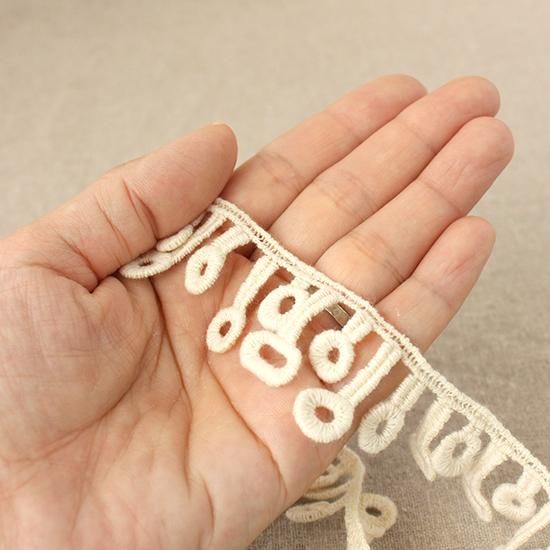 36240きのこ-生糸【1.1m】【デザインレースユキ】