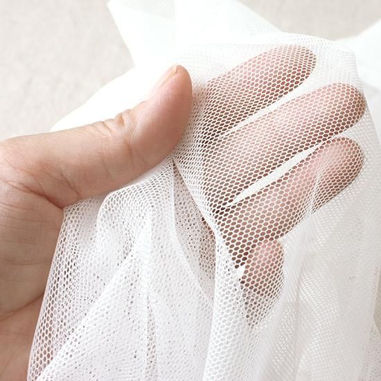 チュール生地☆確認用です KKF8867-1 ドットチュール | 宇仁繊維 | テキスタイルネット